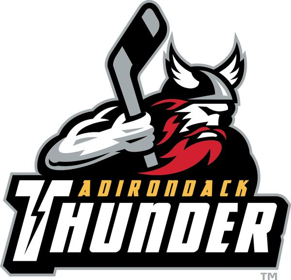 Adirondack Thunder 2015 16-2017 18 Primary Logo iron on paper